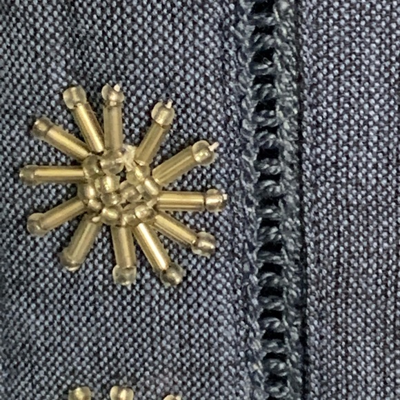 Yak Majik 3 Piece Suit Cotton Beaded Jacket Shell Pants Medium - Picture 5 of 10